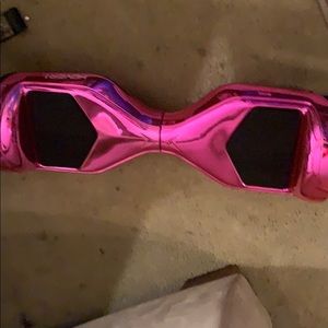Pink hover board